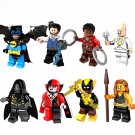 Ulysses Klaw Egghead Black Vulcan Robin Minifigures Lego Compatible DC Super Heroes Set