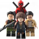 Cable Domino Deadpool Peter Minifigures Lego Compatible Deadpool 2 movie Set