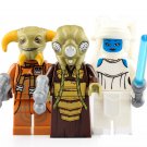 Aayla Secura bliaux Kuras Minifigures Lego Compatible Star Wars Set