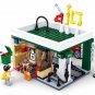 Car Gas Station Minifigures Lego Compatible City Car Set