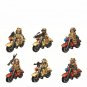 Scout Commando Flamvell Commando Motorcycle Minifigures Lego Compatible Military Specia Force Set