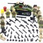 WW2 American Troops Tank Minifigures Lego Compatible Battle for North Africa Set