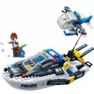 Police Water Patrol Boat Thief Minifigures Lego Compatible City Police Set
