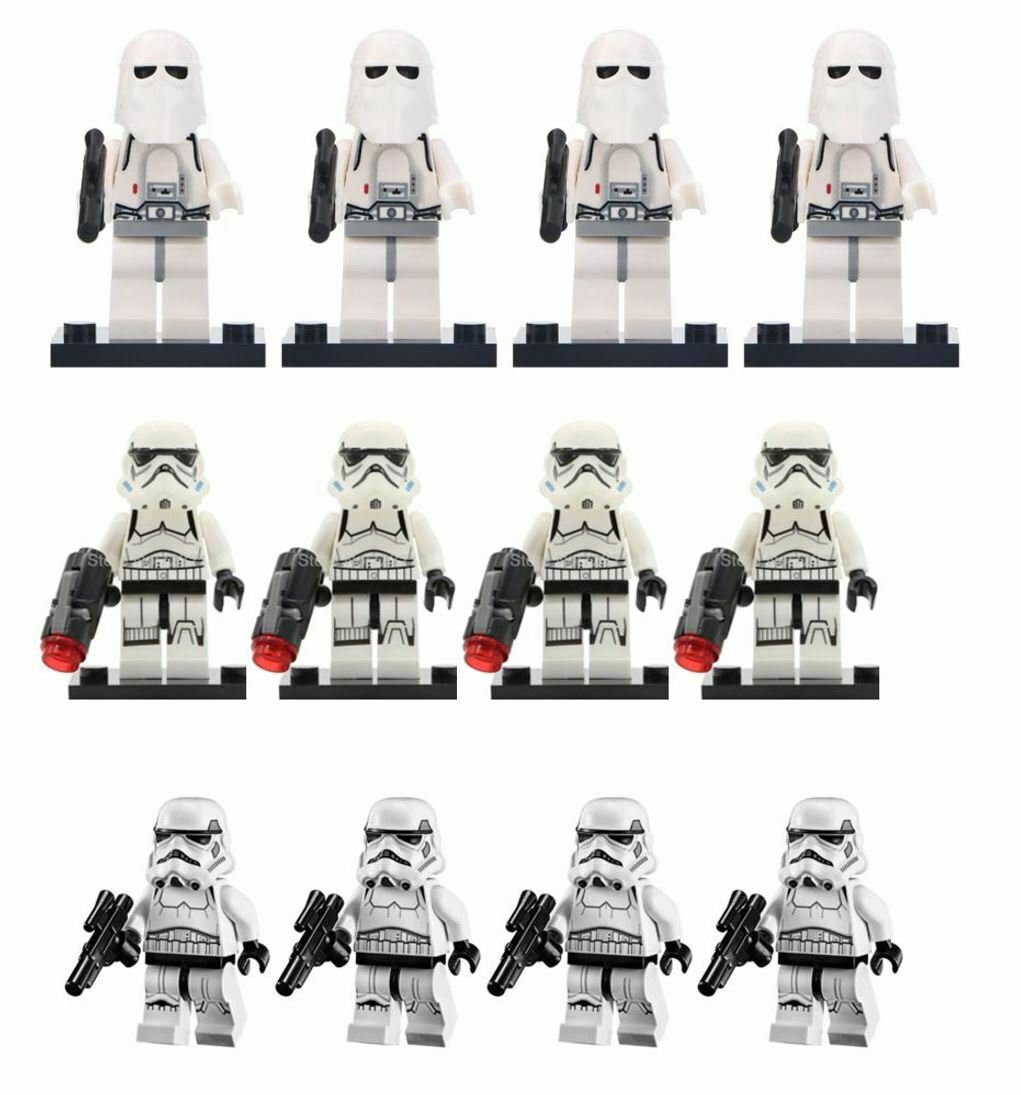 Cold weather assault Stormtrooper Minifigures Lego Compatible Star Wars Set