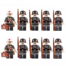 Germany Bundeswehr medic Minifigures Lego Compatible WW2 Germany soldier Set