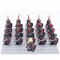 Middle Ages Red Dragon Knight King Minifigures Lego Compatible Medieval Knights Set