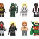 White Canary Mister Terrific Vixen Iron Fist Elektra Minifigures Lego Compatible Super Heroes Set
