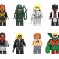White Canary Mister Terrific Vixen Iron Fist Elektra Minifigures Lego Compatible Super Heroes Set
