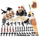 Battle of Rhine British Army Minifigures Lego Compatible WW2 British Soldier Set