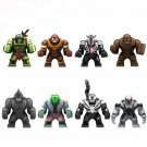 Son of Hulk Juggernaut Clayface Rhino Minifigures Lego Compatible Big Super Heroes Set