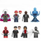 Nick Fury Hydro-Man Happy Hogan Michel Jones Minifigures Lego Compatible Spider-Man movie Set