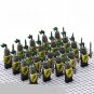 21pcs Middle Ages Kingdoms Knight Minifigures Lego Compatible Medieval Knights Set