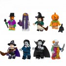 Pumpkin Scarecrow witch Vampire Joker Minifigures Lego Compatible Halloween 2020