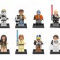 Zander Ponda Baba Pilot Mon Mothma Princess Leia Minifigures Lego Compatible Star Wars Set