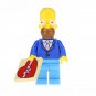 Homer Minifigures Lego Compatible The Simpsons Minifigure