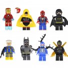 Hourman Mark 9 Batgirl Talon Cable Minifigures Lego Compatible Super Heroes Set