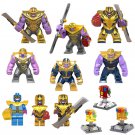 12pcs Thanos Infinity stones Infinity Gauntlet Minifigures Lego Compatible Halloween Gift