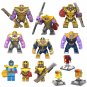 12pcs Thanos Infinity stones Infinity Gauntlet Minifigures Lego Compatible Halloween Gift
