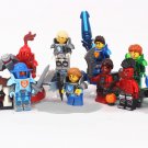 Clay Moorington Aaron Fox Robin Underwood General Magmar Minifigures Lego Compatible Nexo Knights