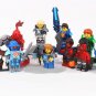 Clay Moorington Aaron Fox Robin Underwood General Magmar Minifigures Lego Compatible Nexo Knights
