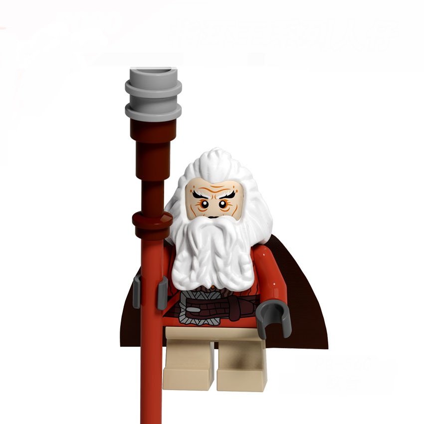 Oin Minifigures Lego Compatible Dwarf Minifigure