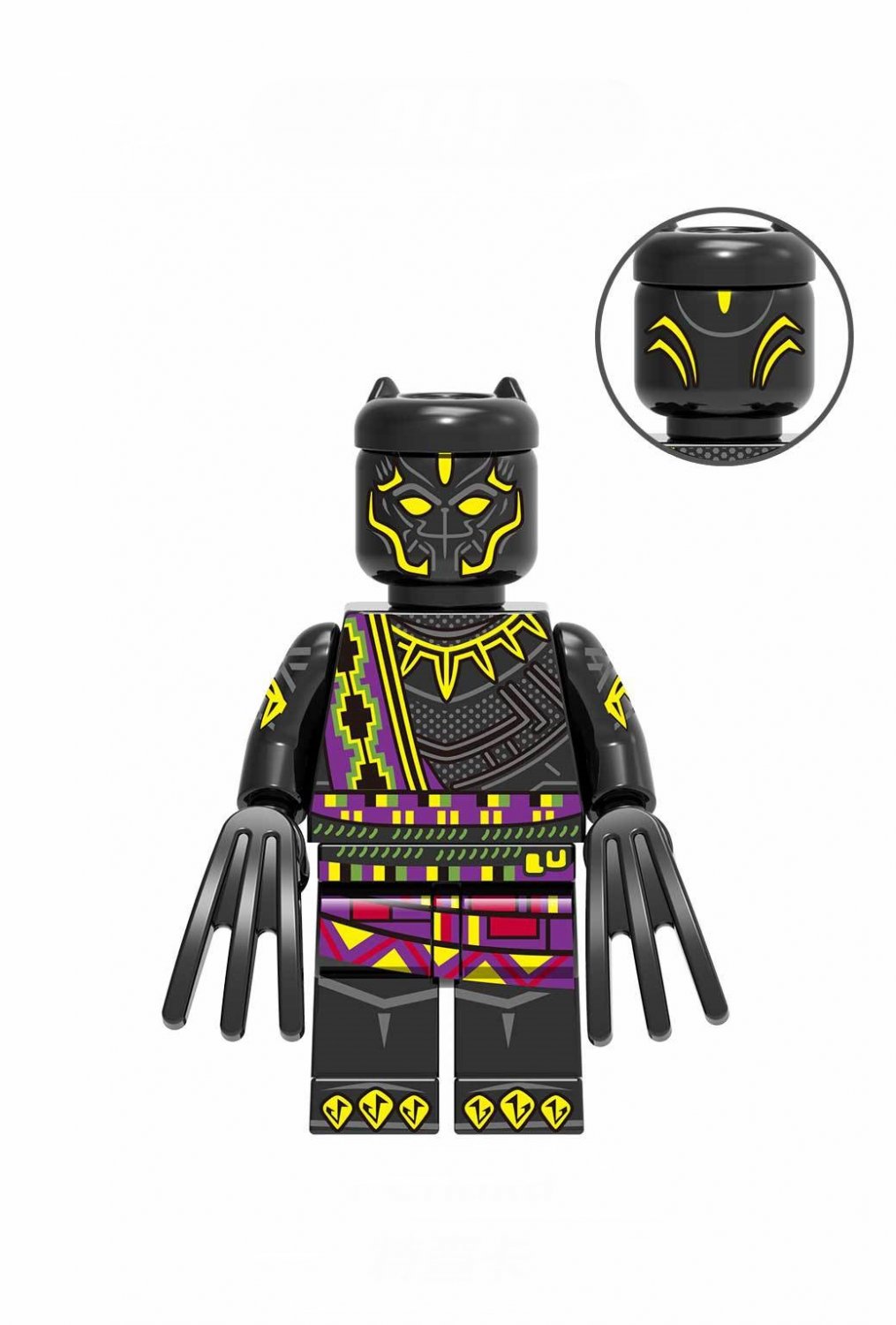 T'Chaka Minifigures Lego Compatible Super Heroes Minifigure