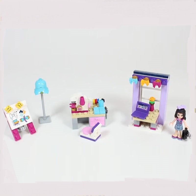 Emma's Creative Workshop Minifigures Lego Compatible Friends Set