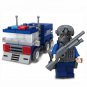 Water tank anti riot vehicle SWAT Minifigures Lego Compatible Halloween 2020