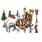 Christmas Winter Holiday Train Minifigures Lego Compatible Christmas 2020