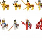 Kingdom of the Lion Centaur Knight Minifigures Lego Compatible Medieval Knights Set