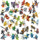 48pcs Ninjago Season 11 Secrets of the Forbidden Spinjitzu Minifigures Lego Compatible Toy