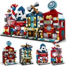 Iron Man Thor Captain America Spider-Man Home Lego Compatible City Superhero Home Set