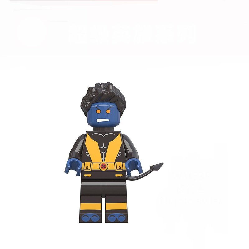 Nightcrawler Minifigures Lego Compatible X-Men Minifigure
