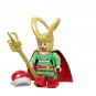 Girl Loki Santa Claus Minifigures Lego Compatible 2020 Christmas Gift