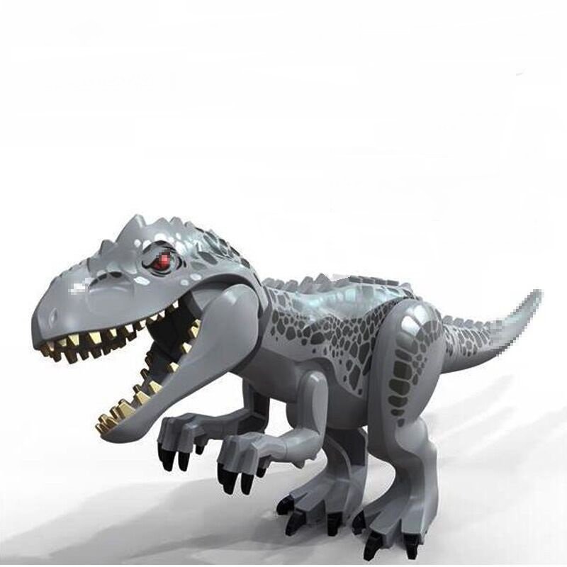 Gray Tyrannosaurus Lego Compatible Dinosaurs jurassic world