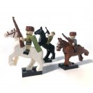 WW2 Soviet Union light-horseman Minifigures Lego Compatible Russian soldiers Set