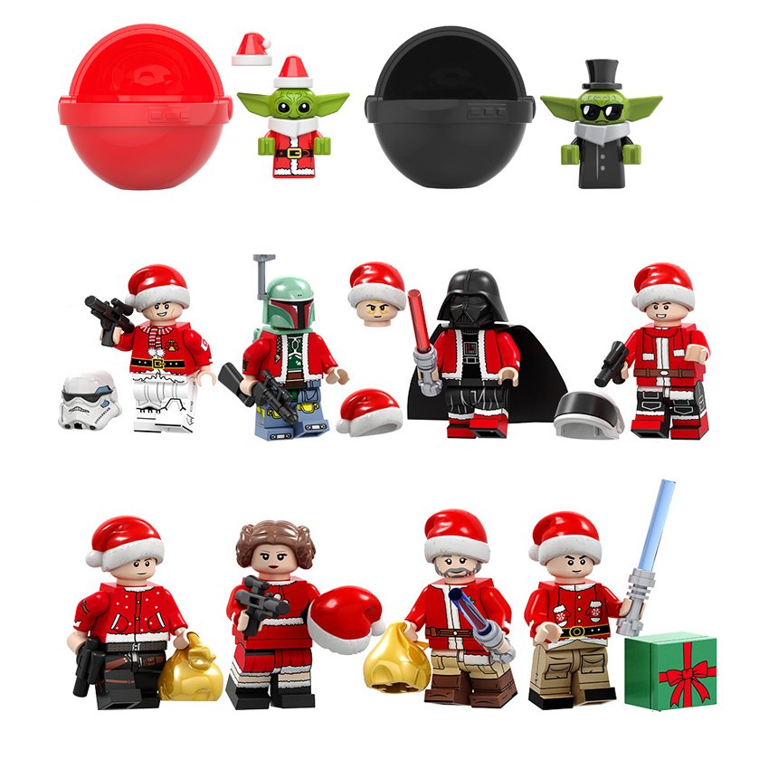 Star Wars Christmas Special 2020 Minifigures Lego Compatible Star Wars Christmas game