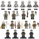 WW2 Army Germany Bundeswehr SS Minifigures Lego Compatible Military base