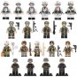 WW2 Army Germany Bundeswehr SS Minifigures Lego Compatible Military base