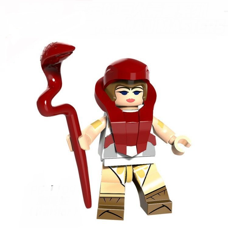 Rattlor He-Man Lego Minifigures Compatible Toy