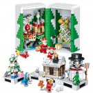 Christmas village Sets Santa Gift Minifigures Lego Compatible Christmas 2020