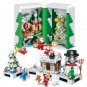 Christmas village Sets Santa Gift Minifigures Lego Compatible Christmas 2020