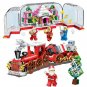 2020 Christmas Gift Train Santa Minifigures Lego Compatible Christmas Train Sets