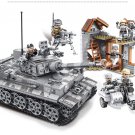WW2 Germany Tiger Tank US Band of Brothers  Minifigures Lego Compatible Saving Private Ryan Toy