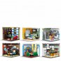House Bedroom Bathroom Kitchen Gym Minifigures Lego Compatible House Set