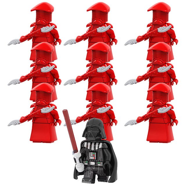 10pcs Darth Vader Sith Trooper Minifigures Lego Compatible Star Wars Sets