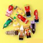 French Fries Strawberry Ice Cream Watermelon Guy Minifigures Lego Compatible Minifigure Sets