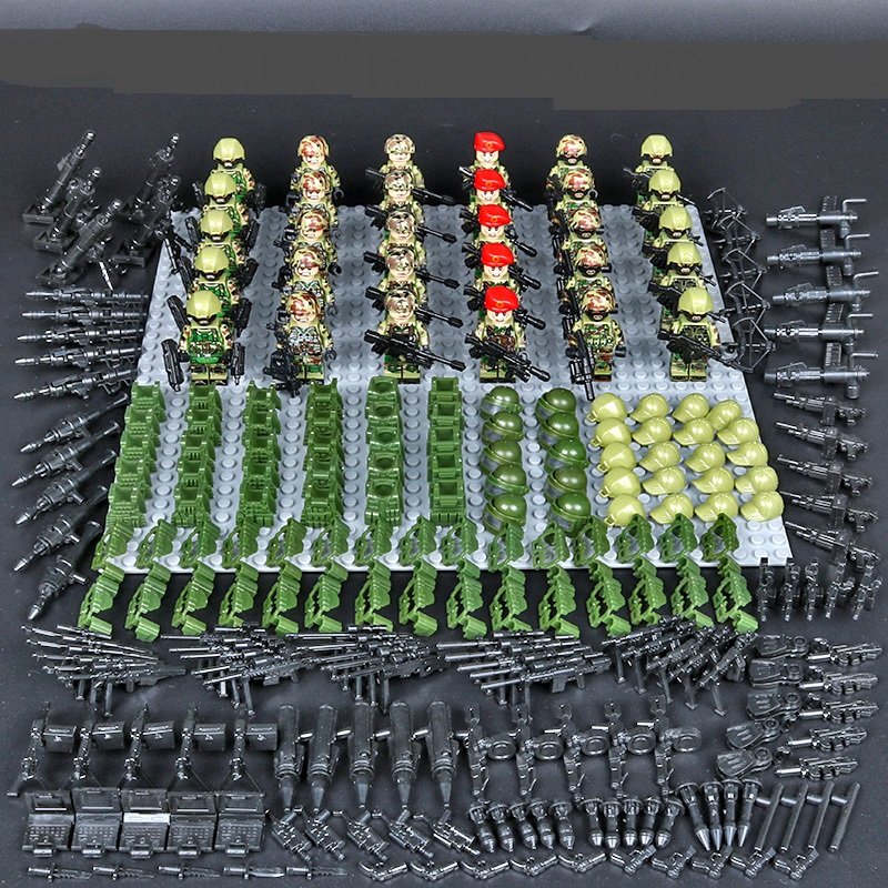 30pcs Specia Force Special Air Service Soldiers Minifigures Lego Compatible Military Specia Force