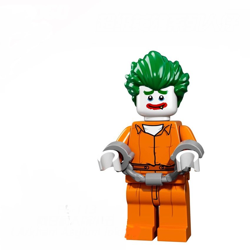 Arkham Asylum Joker Minifigures Lego Compatible Batman Minifigure