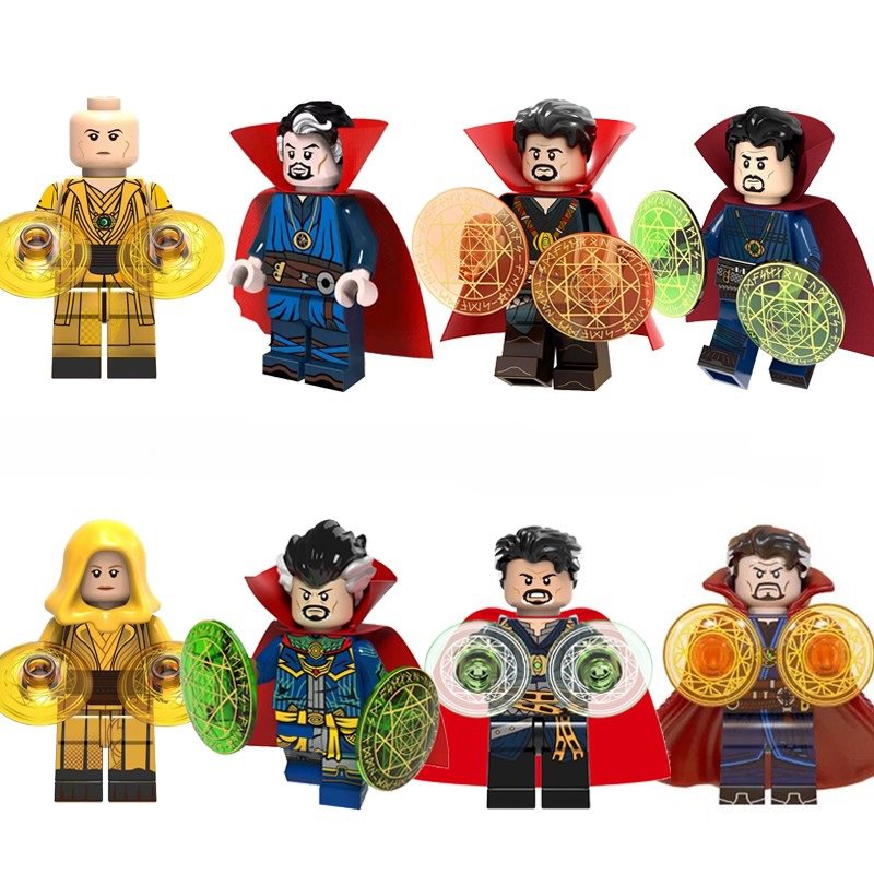 8pcs Ancient One Doctor Strange Minifigures Lego Compatible Doctor Strange movie Sets